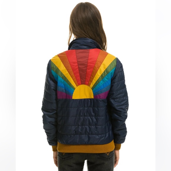 Aviator Nation - Sunburst Jacket - Black - Small - Picture 4 of 5